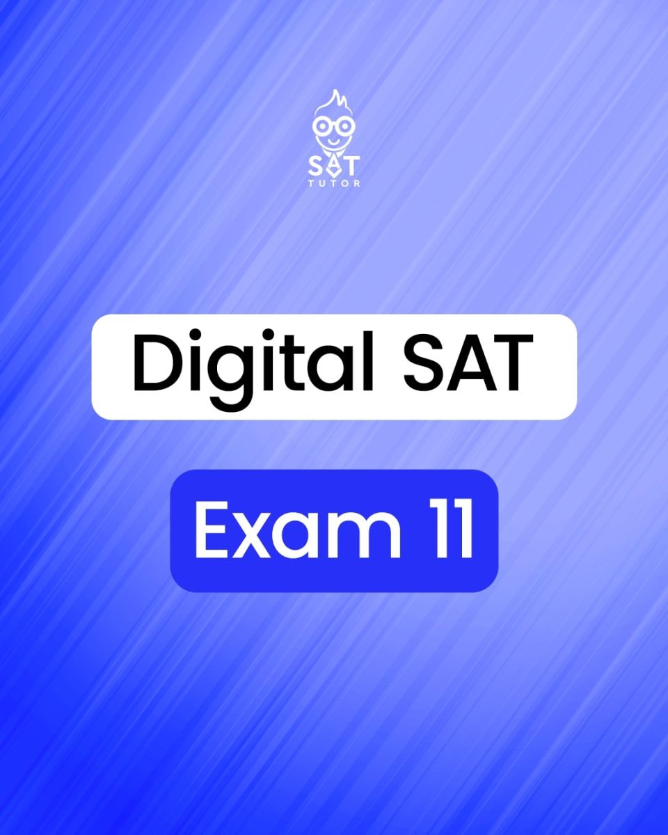 Digital SAT Exam 11